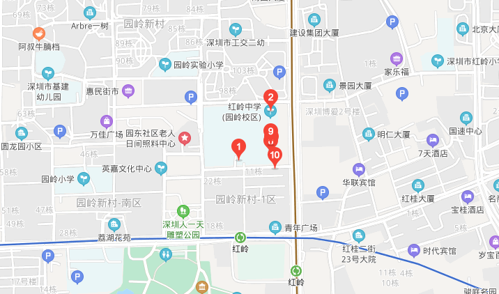 深圳自考【红岭中学园岭初中部】考点路线|地址|公交(图1)
