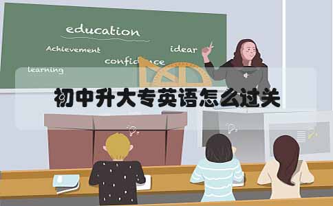 初中升大专英语怎么过关(图1) 初中升大专英语