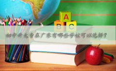 初中升大专在深圳有哪些学校可以选择？